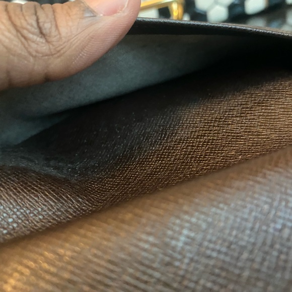 GUC Louis Vuitton Porte Tresor Etui Papier Ebene Wallet with unbranded strap - Picture 8 of 8